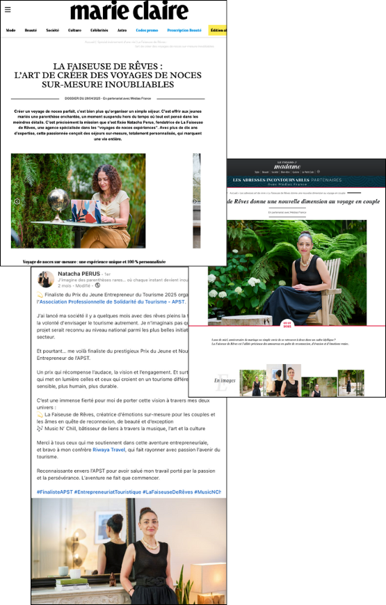 Articles presse la faiseuse de rêves